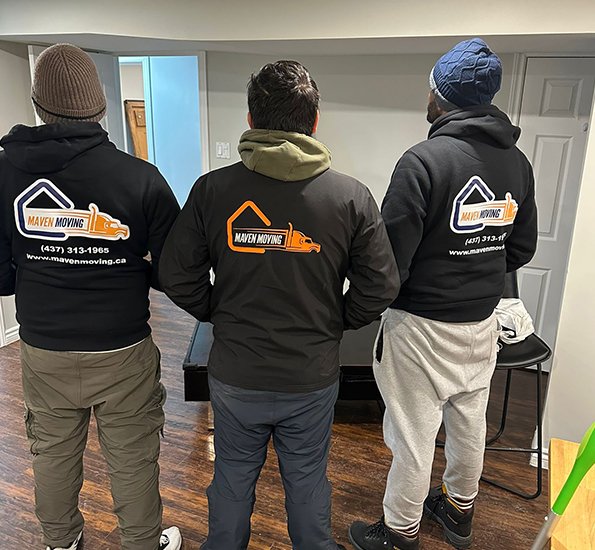 Maven Moving Team at Work